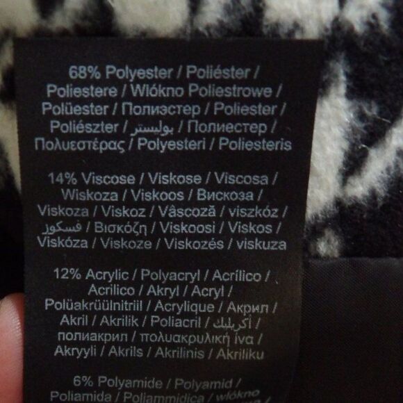 Vero Moda Houndstooth Pencil Mini Skirt Womens Size Small Plaid NEW Clueless - Picture 9 of 11